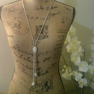 Chico'Pave Y Neck Ann Lariat Neckless